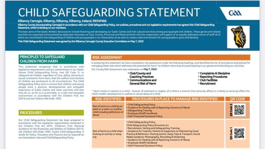 Child Safeguarding Statement