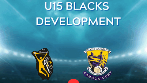U15 Development Kilkenny Blacks v Wexford in Inistioge GAA @ 4pm, 3rd May 2025