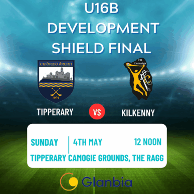 Kilkenny U16B Development team v Tipperary in the U16B Development Series Shield Final in Tipperary Camogie Grounds, The Ragg @ 12noon, 4th May 2025