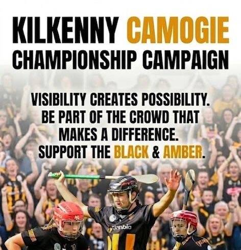 Glen Dimplex Senior Camogie All Ireland Championship 3rd Round 6th June 2026 – Kilkenny v Offaly, UPMC Nowlan Park @ 4.30pm