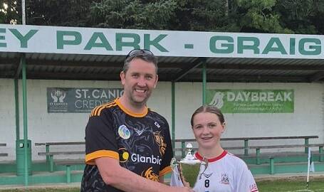 U14D League Winners Young Irelands Captain