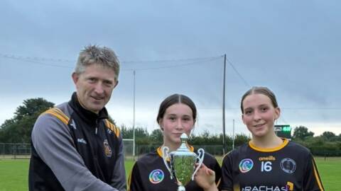 U16C League Winners St Lachtains Captains