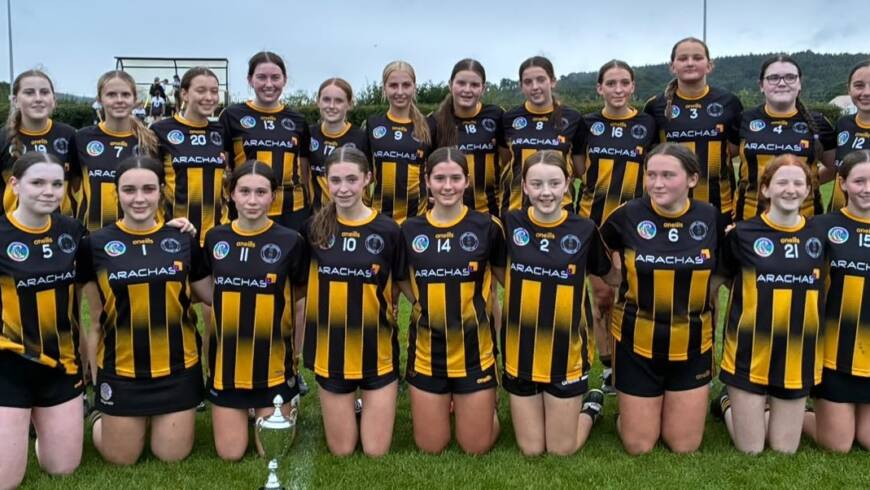 St Lachtains win Hugely Entertaining U16C League Final